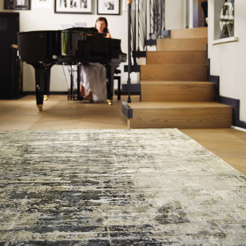 Rug Guru Elements 3 Midnight Oyster Modern Rug