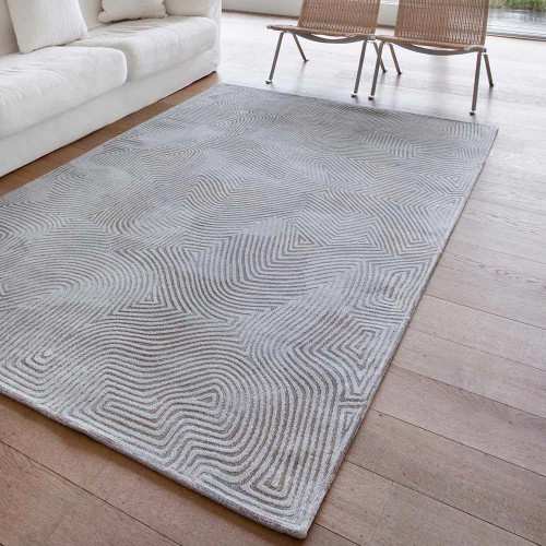 Meditation Coral Oyster White 9228 Indoor Outdoor Washable Eco Rug