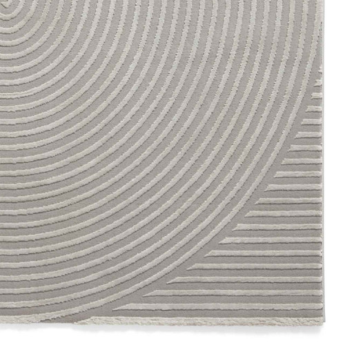 Flores 1924 Grey Washable Modern Rug