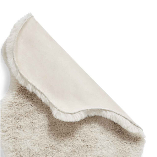 Super Teddy Beige Soft Faux Sheepskin