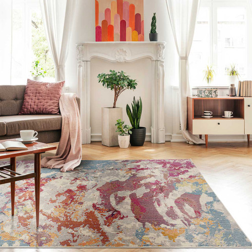 Colores Abstract Rug Cloud Splash CO06