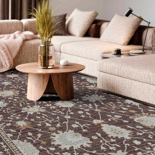 Paprika Rug 7171 Traditional Brown