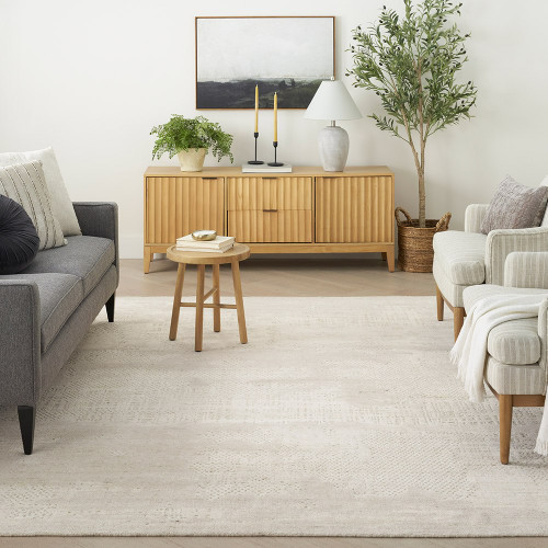 Harmony HAY07 Abstract Ivory Rug