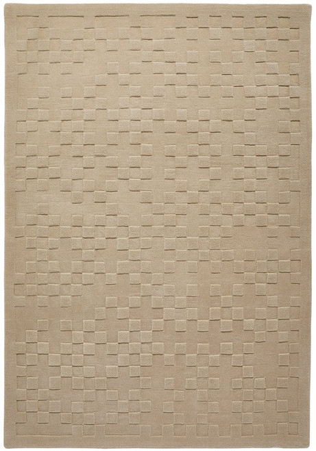 taupe wool rug portrait