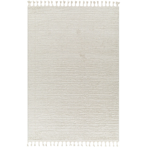 ivory berber geometric rug portrait