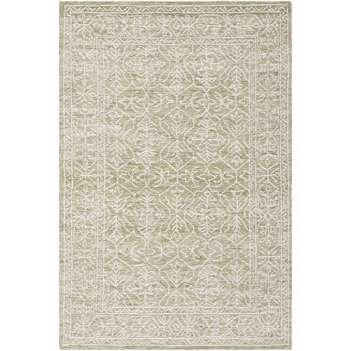 Sicily Vintage Wool Green Rug