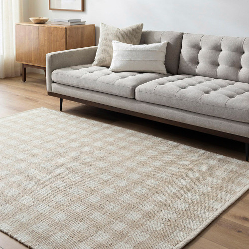 Mardin Global Wool Tan Rug