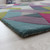 Funky Chevron Blue Green Rugs