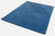 Form Rug Blue Colour 3D Wool Pile