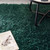 Origins Chicago Forest Green Thick Shaggy Rug