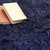 Origins Extravagance Navy Thick Shaggy Rug