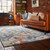 Enigma Wool Rug Blue Multi Geometric