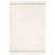 Fes FE02 Moroccan Style Ivory Fringed Rug