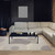 Brintons Galaxy Koren White Wool Rug