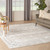 Glitz GLZ03Ivory Taupe Luxury Glossy Rug