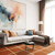 Albany Wool Rug Grid Rust White