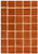 Albany Wool Rug Grid Rust White