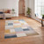 Matrix G0561 Multi Pastal Carved Rug