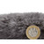 Super Teddy Grey Soft Faux Sheepskin