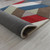 Funky Chevron Multicolour Rugs Runner