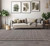 Larson Charcoal Indian Plain Border Rug