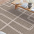 Ada Grey Wool Loop Pile Indian Carpet Rug