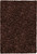 Twilight Thick Shaggy Rusty Brown Rug