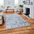 Topaz G4705 Traditional Silver Rug Runner