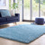 Origins Chicago Duck Egg Thick Shaggy Rug Runner