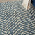 Colorado CLR02 Indigo Ivory Wool Rug Runner