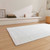 On Sale Snug Rug White Luxuriously Soft Plain Rug 160x230cm