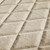 ivory wool rug closeup detail
