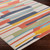 City Anais Coral Multi Scandi Abstract Rug