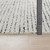 ivory black scandi rug pile height on wood floor