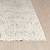 ivory brown scandi rug closeup corner on wood floor