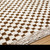 ivory black scandi rug closeup detail