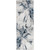 blue abstract rug portrait