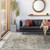 sage traditional rug in a room with matching decor