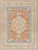 orange traditional rug portrait