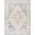 navy traditional rug portrait