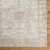 blush  traditional rug closeup corner on wood floor