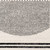 mono geometric rug closeup detail