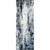 navy abstract rug portrait