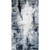 navy abstract rug portrait