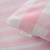 On Sale Bianca Check and Stripe Pink Single Fitted Sheet