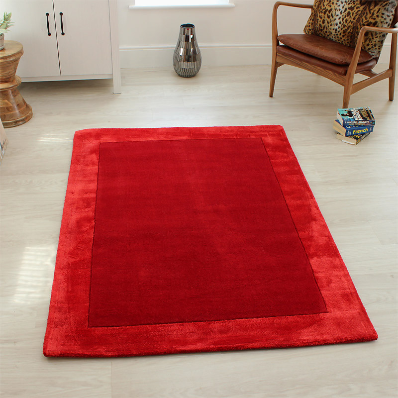 Ascot Rug Red