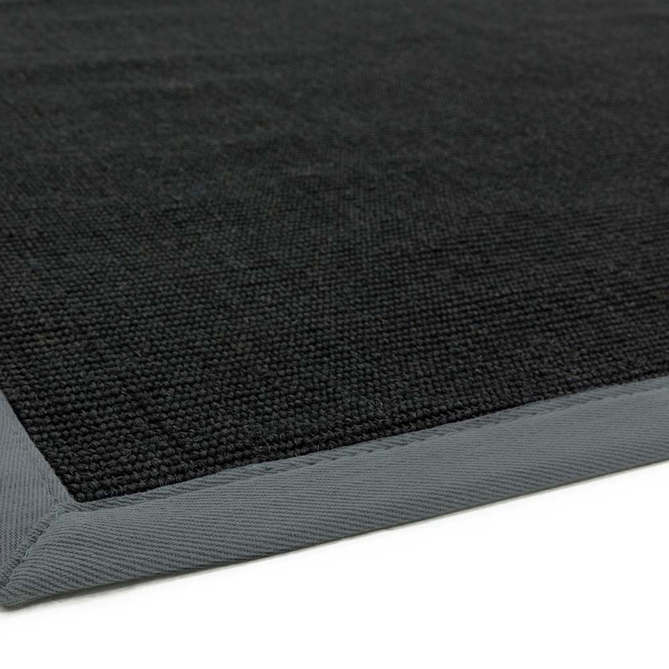 Sisal Rug Grey Border