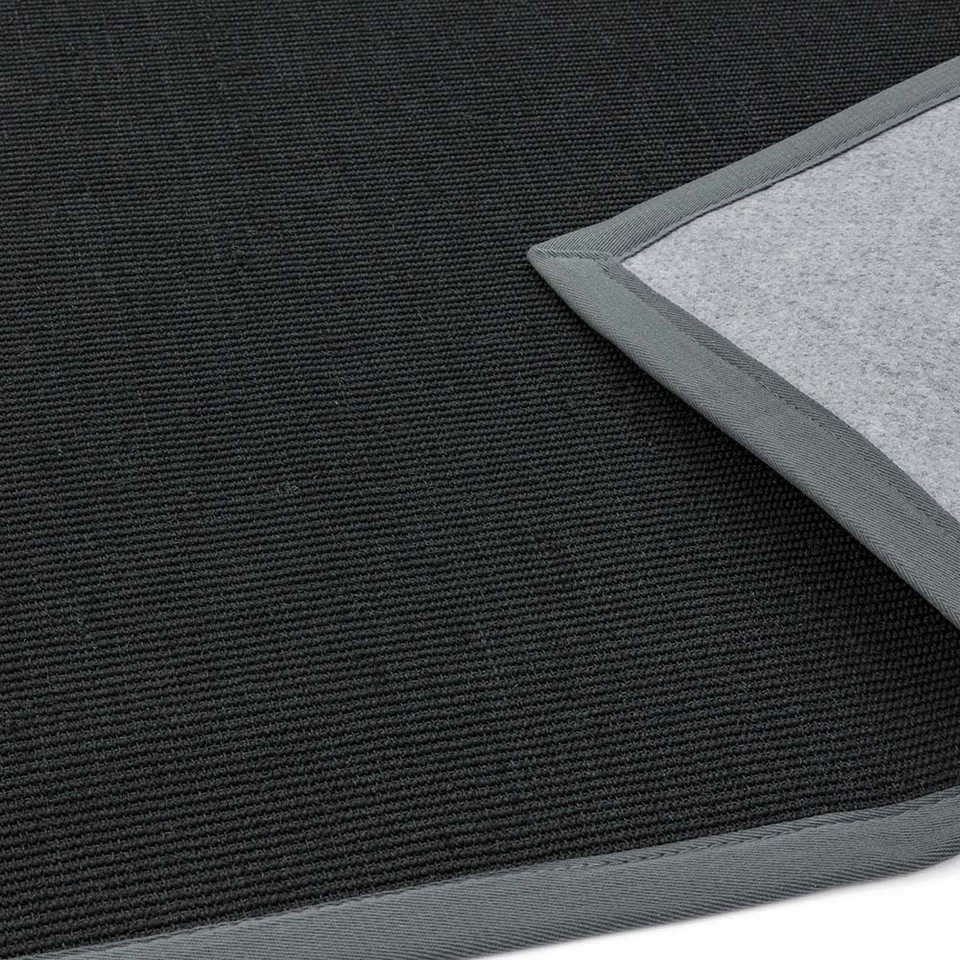 Sisal Rug Grey Border