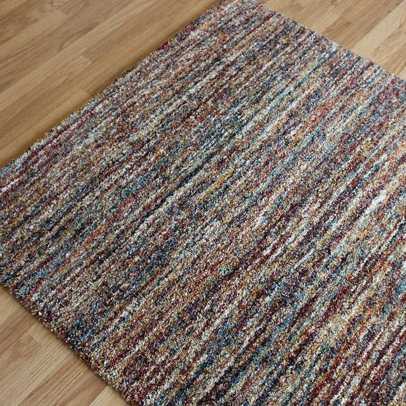 Stripe Rug Mixed Colour Mehari