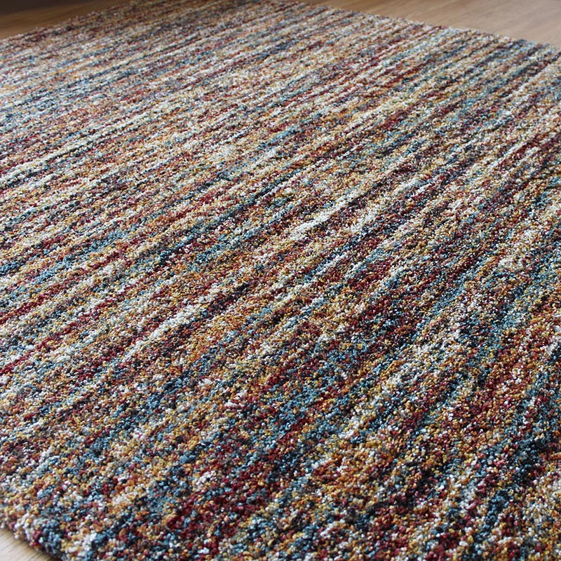 Stripe Rug Mixed Colour Mehari